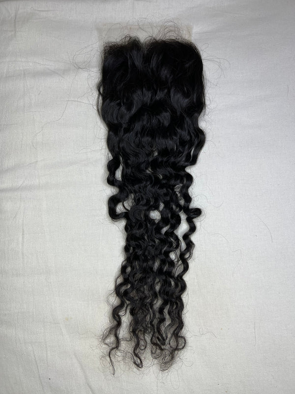 Burmese Curl Lace Closure- The Hair Collective Ltd