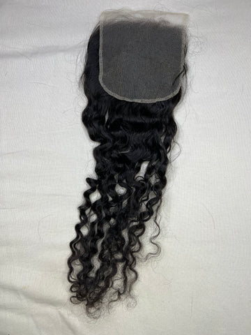 Burmese Curly 6x6 Closures