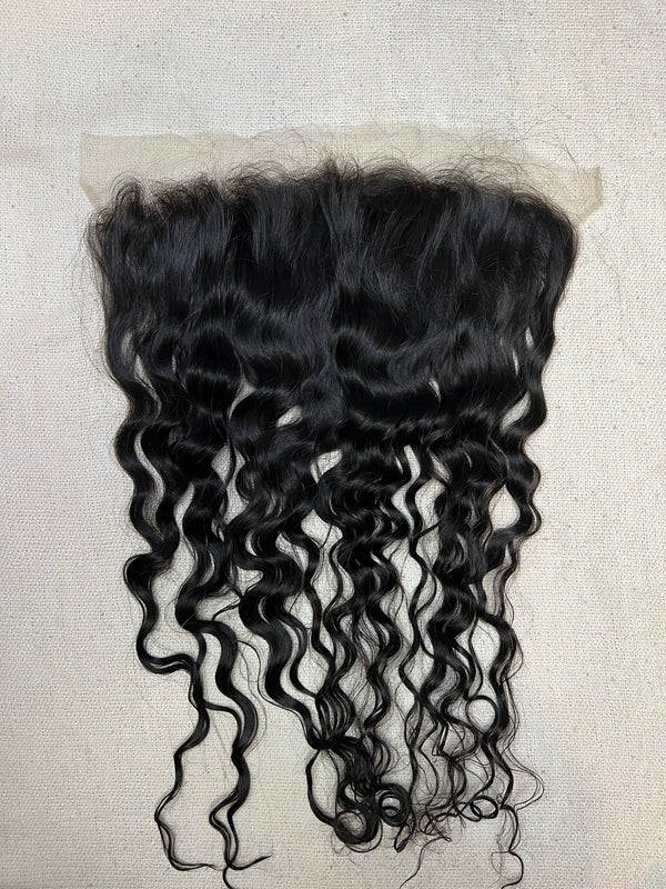 Burmese Curly 13x6 Frontals (Transparent) - The Hair Collective Ltd