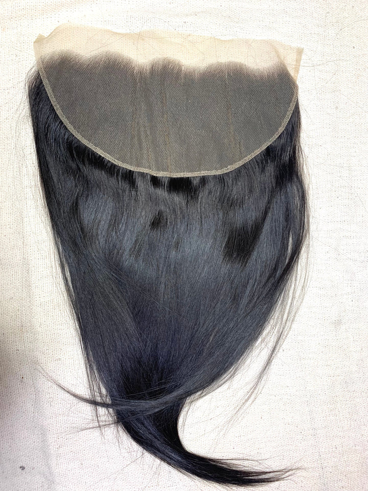 Transparent Jet black 13x6 Frontals - The Hair Collective Ltd
