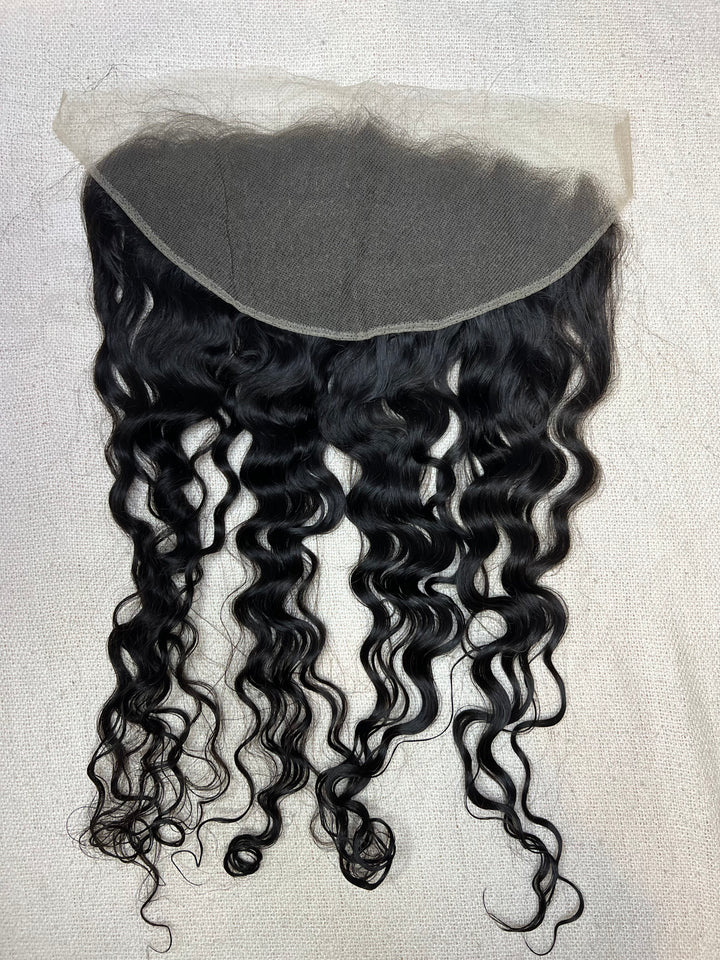 Burmese Curly 13x6 Frontals (Transparent) - The Hair Collective Ltd